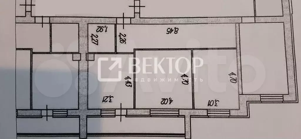 2-к. квартира, 70 м, 4/10 эт. - Фото 0