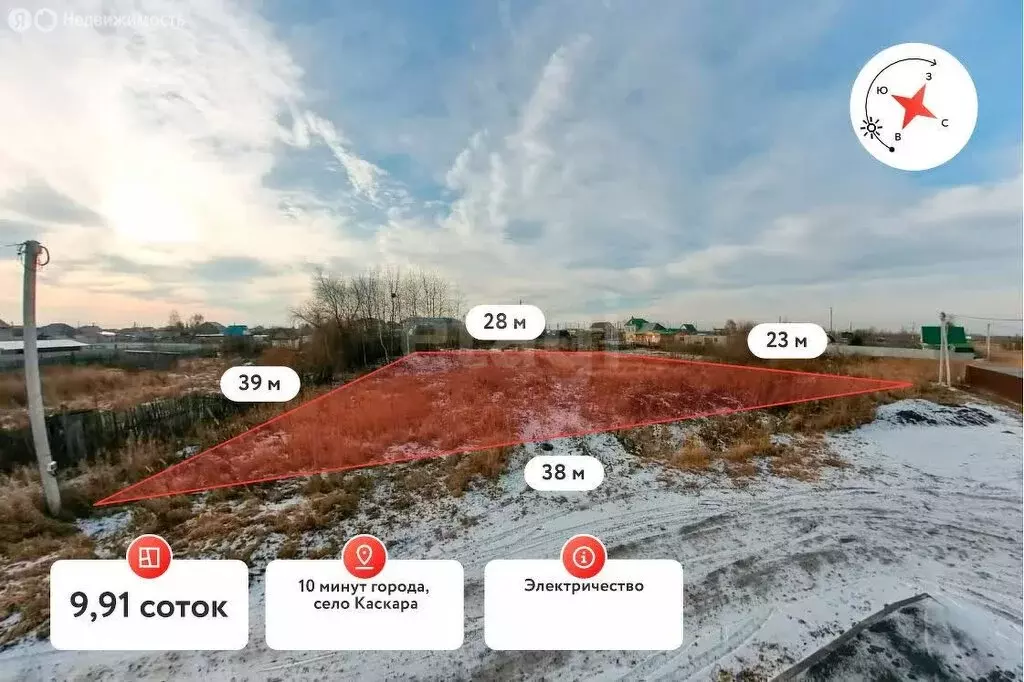 Участок в Каскара, улица Энтузиастов (9.91 м) - Фото 2