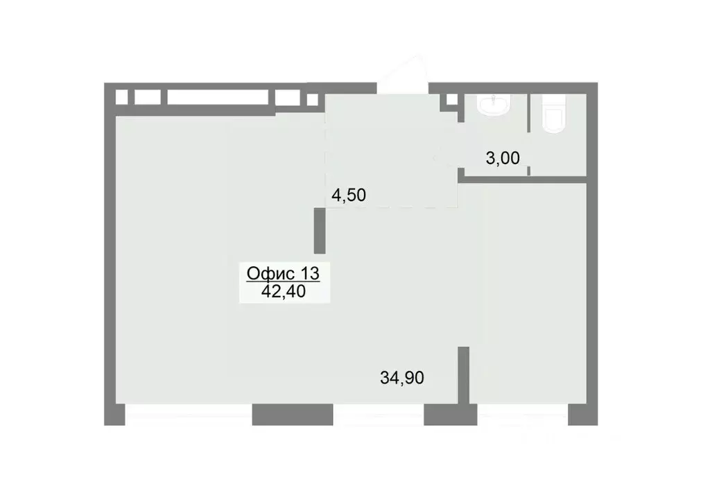 Офис в Свердловская область, Екатеринбург ул. Краснофлотцев, 40 (42 м) - Фото 1