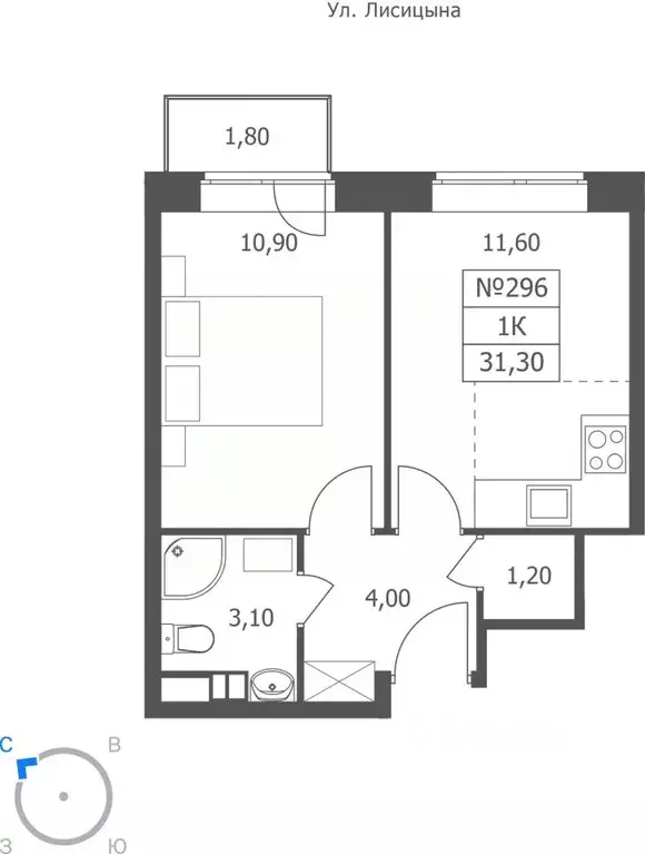 1-к кв. Ярославская область, Ярославль ул. Большая Октябрьская, 85 ... - Фото 1