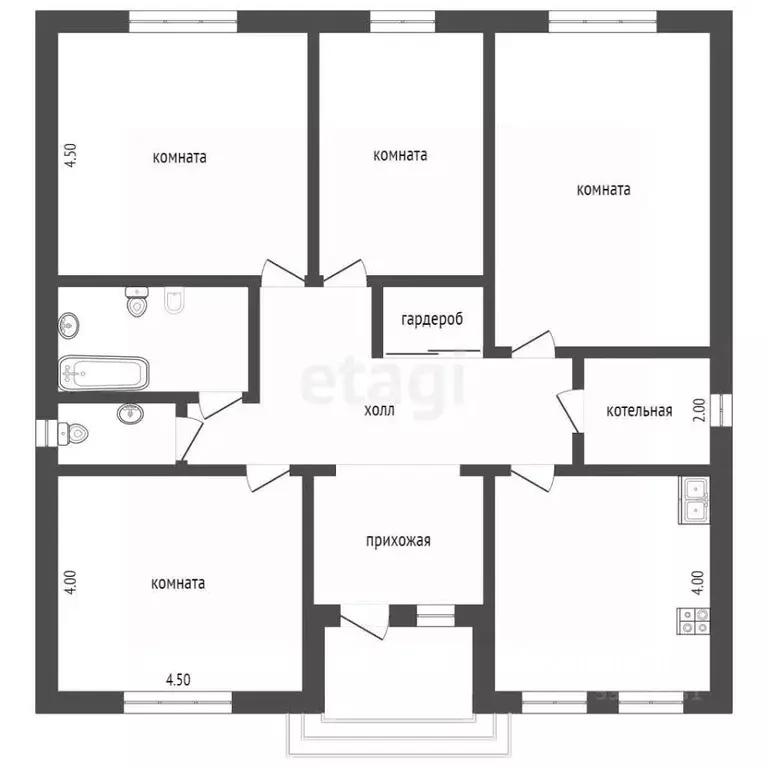 Дом в Ростовская область, Аксайский район, Щепкинское с/пос, пос. ... - Фото 2