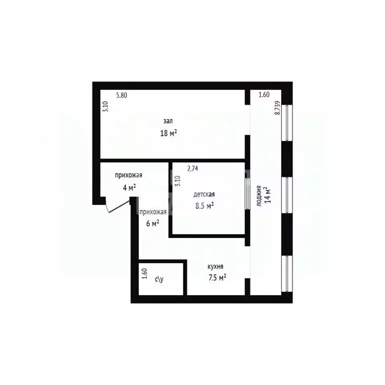 2-к кв. Дагестан, Дербент ул. Сальмана, 65Б (63.0 м) - Фото 2