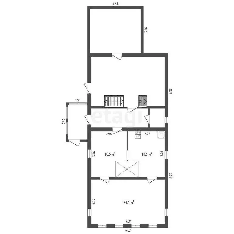 Дом в Архангельская область, Приморский муниципальный округ, деревня ... - Фото 2