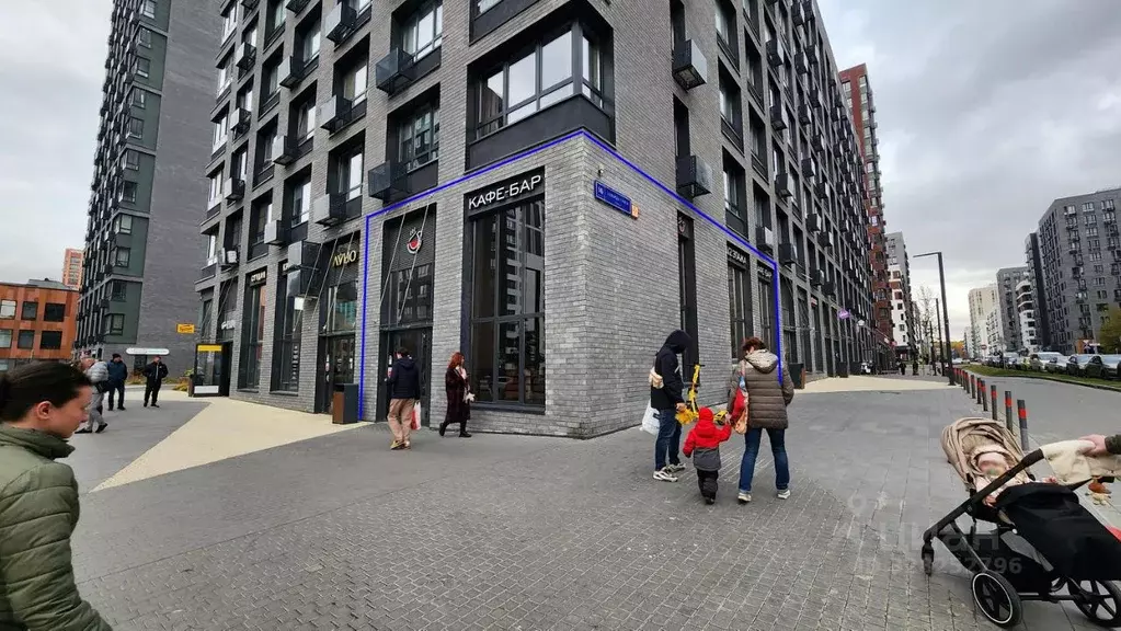 Помещение свободного назначения в Москва Скандинавия жилой комплекс, ... - Фото 1