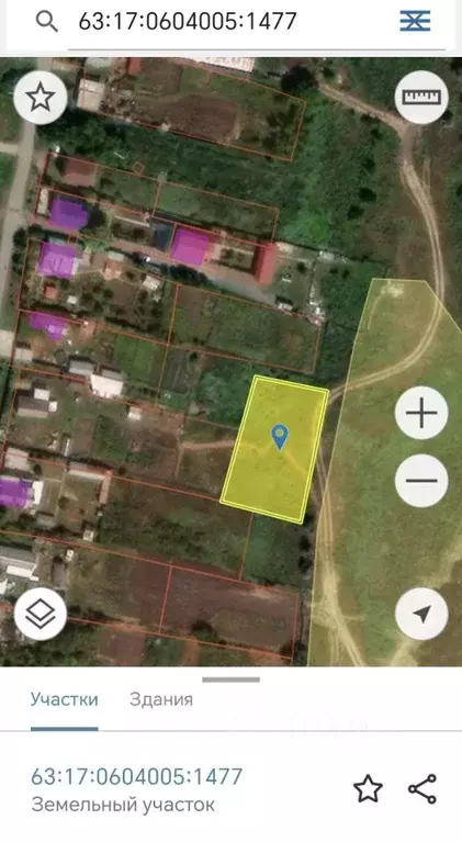 Участок в Самарская область, Волжский район, Лопатино с/пос, пос. НПС ... - Фото 1