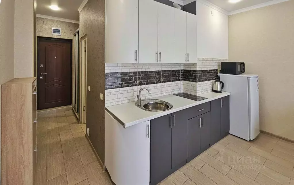 Студия Краснодарский край, Сочи Адлер жилрайон, ул. Троицкая, 94 (23.5 ... - Фото 1