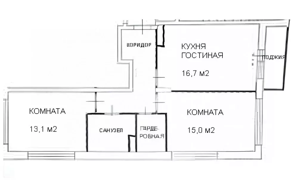 3-к кв. Москва бул. Скандинавский, 1к3 (60.5 м) - Фото 1