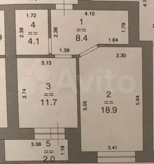 1-к. квартира, 43,5 м, 7/7 эт. - Фото 0