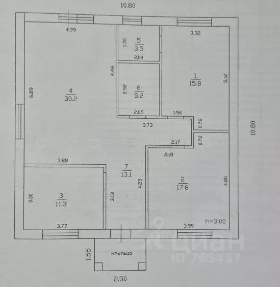 Дом в Татарстан, Лаишевский район, Егорьевское с/пос, д. Кзыл-Иль ул. ... - Фото 2