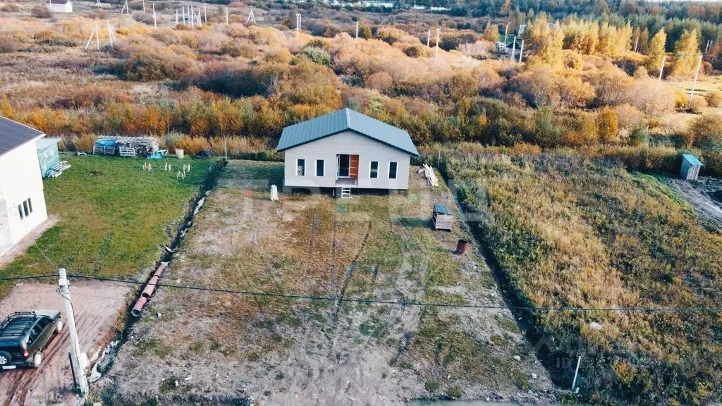 Дом в Ленинградская область, Ломоносовский район, д. Низино ул. ... - Фото 0