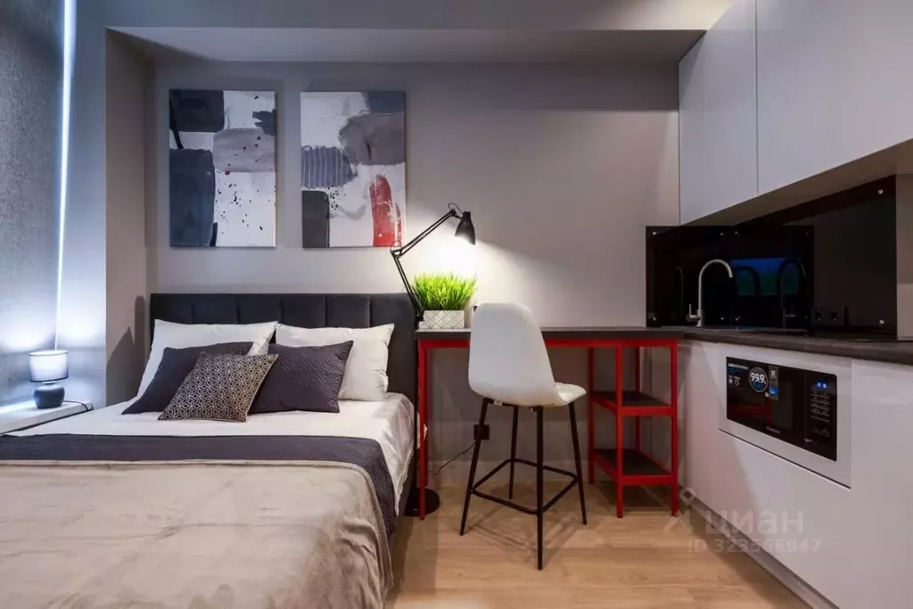 1-к кв. Москва просп. Вернадского, 41С1 (25.0 м) - Фото 2