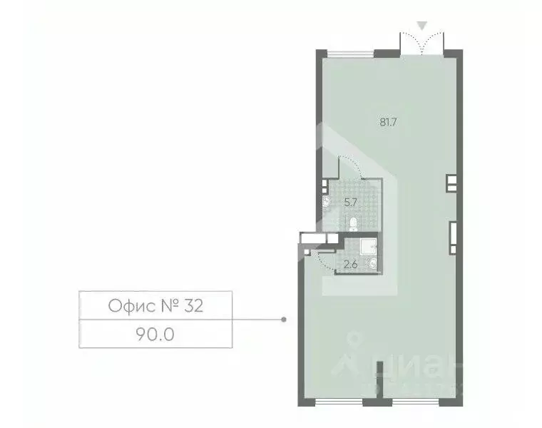 Торговая площадь в Москва Производственная ул., 17 (90 м) - Фото 0