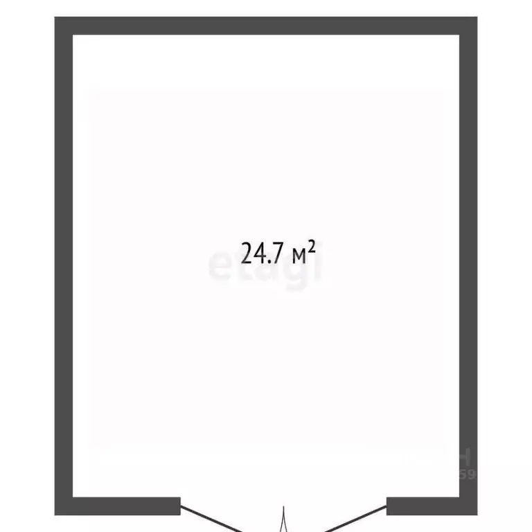 Гараж в Саха (Якутия), Якутск ул. Хабарова, 17/2 (25 м) - Фото 1