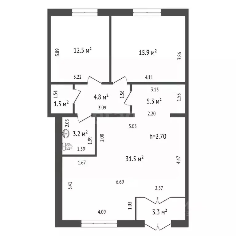 Офис в Красноярский край, Красноярск ул. Шахтеров, 14 (78 м) - Фото 2