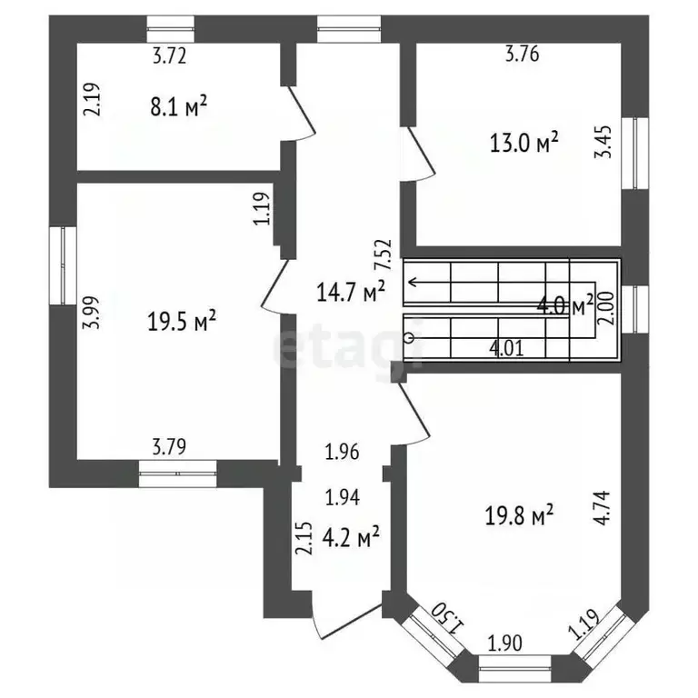 Дом в Ростовская область, Таганрог 14-й пер. (200 м) - Фото 1