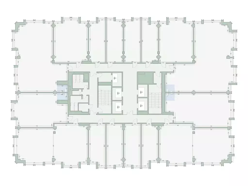 Офис в Москва 1-й Варшавский проезд, 1АС32 (76 м) - Фото 2