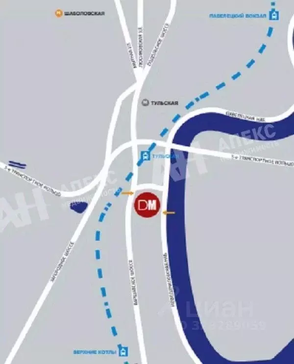 Помещение свободного назначения в Москва Варшавское ш., 9С1Б (212 м) - Фото 2