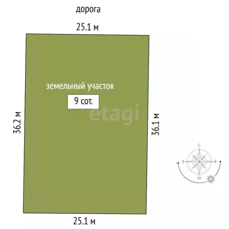 Участок в Тюменская область, Нижнетавдинский муниципальный округ, ... - Фото 0