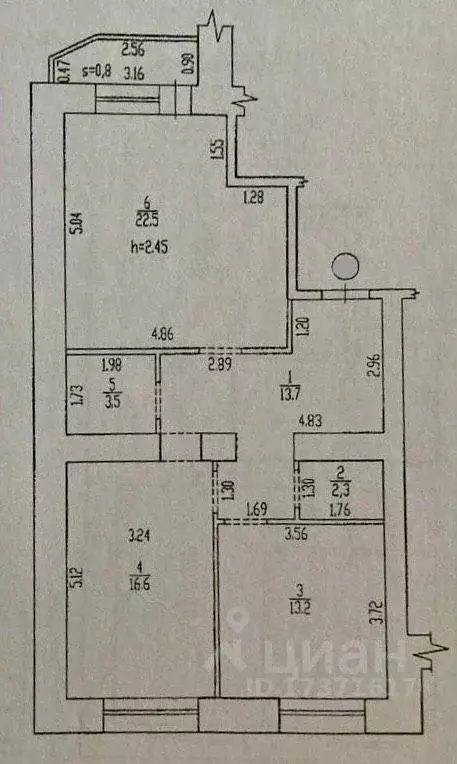 2-к кв. Брянская область, Брянск Московский мкр, 59/1 (72.0 м) - Фото 2