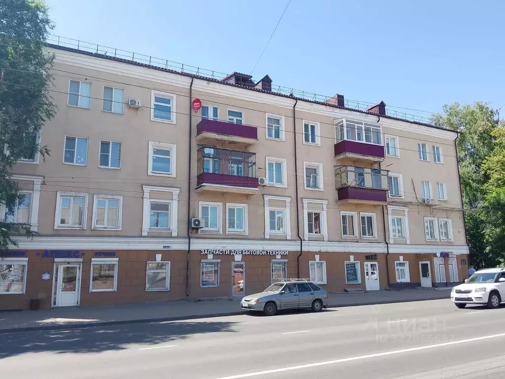 2-к кв. Курская область, Курск ул. Радищева, 52 (48.0 м) - Фото 1