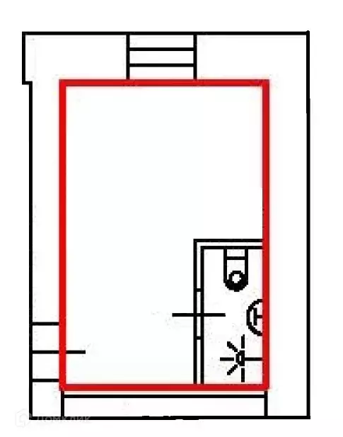 Продаётся квартира-студия, 12.3 м - Фото 1