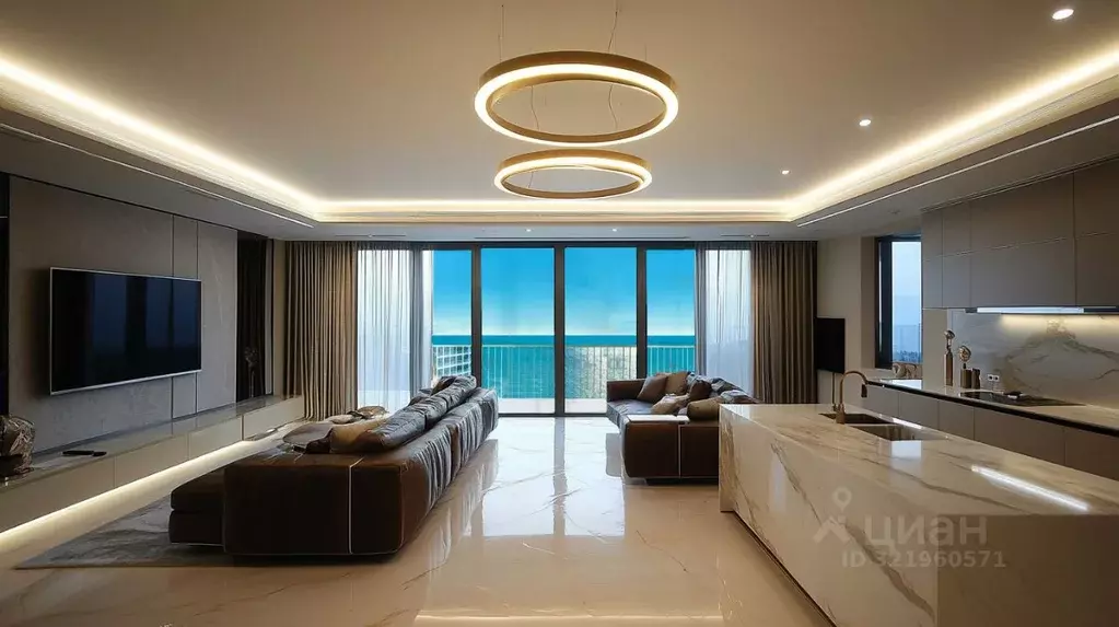 3-к кв. Краснодарский край, Сочи Курортный просп., 105 (155.0 м) - Фото 1