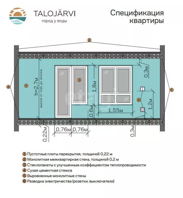 4-комнатная квартира: Петрозаводск, улица Тапиола, 1к1 (88.59 м) - Фото 0