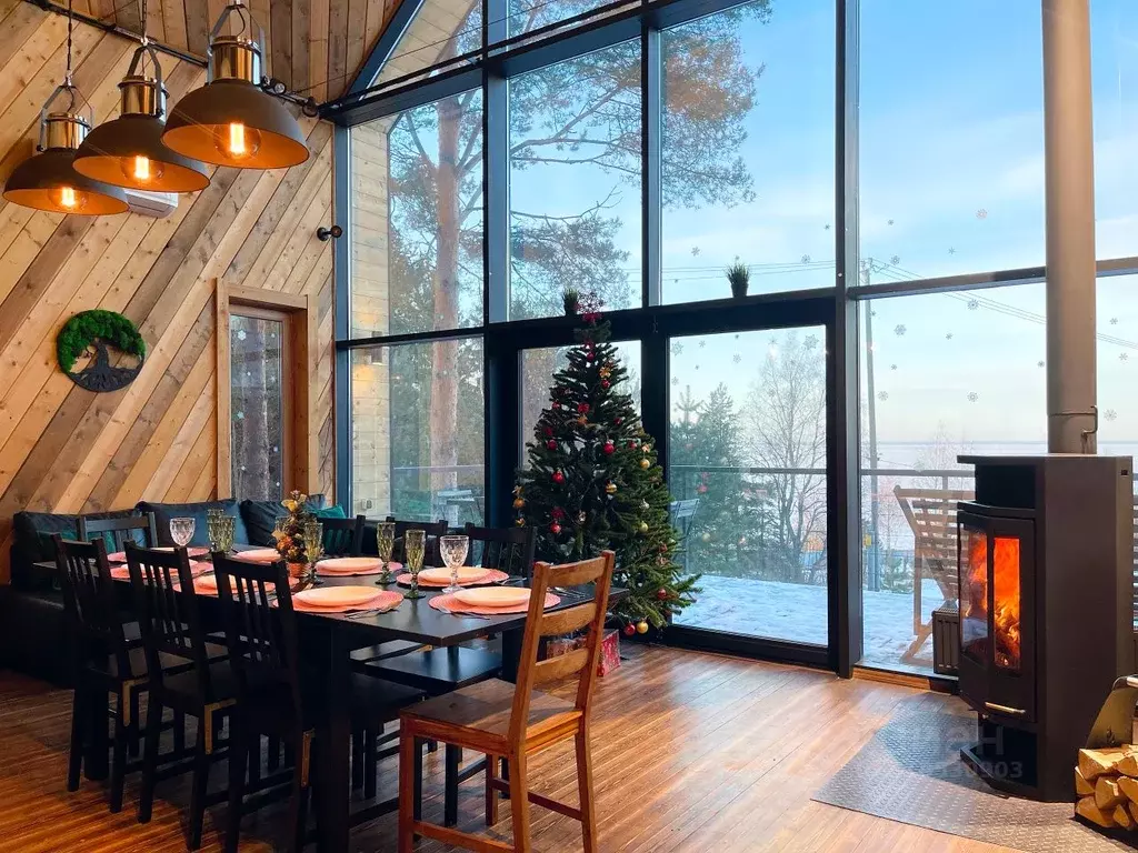 Дом в Карелия, Пряжинский район, Эссойльское с/пос, пос. Сяпся ул. ... - Фото 1