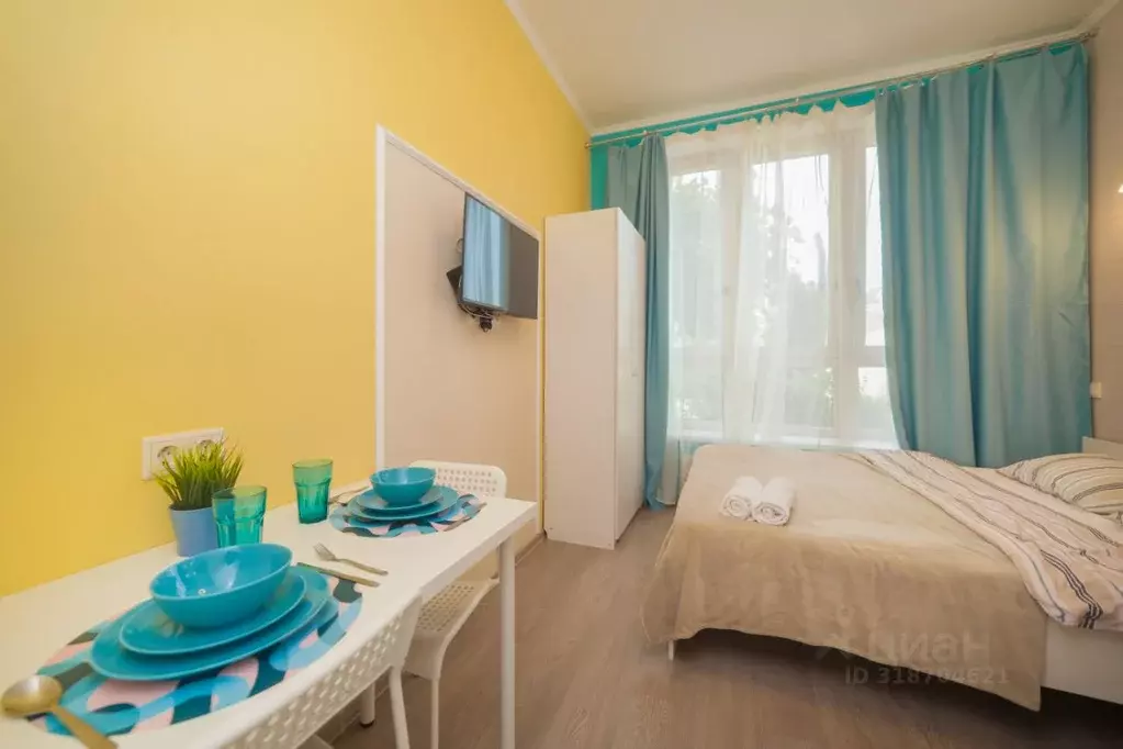 Студия Москва ул. Адмирала Макарова, 6Бк1 (16.0 м) - Фото 1