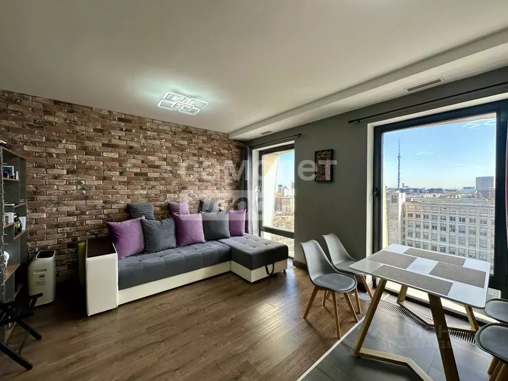 1-к кв. Москва Дмитровский проезд, 1 (30.4 м) - Фото 1