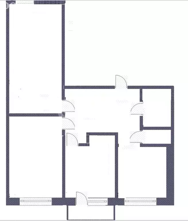 3-комнатная квартира: Кемерово, Молодёжный проспект, 11 (68.7 м) - Фото 1