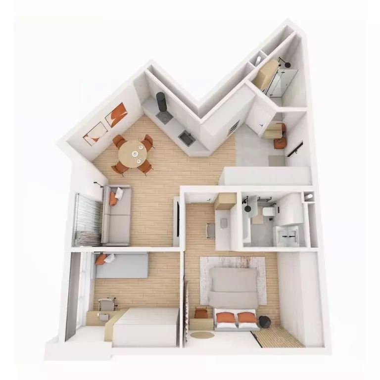 2-к кв. Приморский край, Владивосток ул. Нейбута (69.71 м) - Фото 2