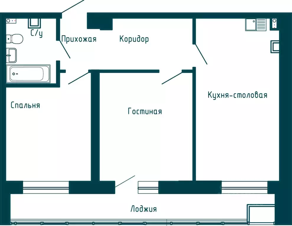 3-к кв. Хабаровский край, Хабаровск ДОС кв-л,  (69.85 м) - Фото 0