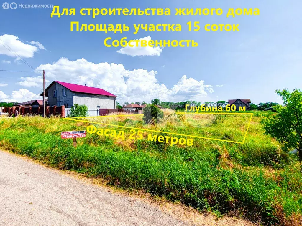 Участок в посёлок Сенной, Охотничий переулок (15 м) - Фото 0