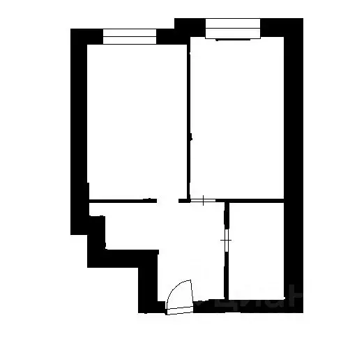 1-к кв. Москва ул. Поляны, 5 (50.0 м) - Фото 2