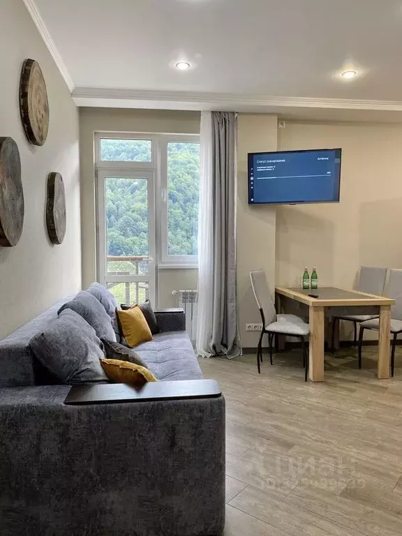 1-к кв. Краснодарский край, Сочи Красная Поляна пгт, ул. Трудовой ... - Фото 1