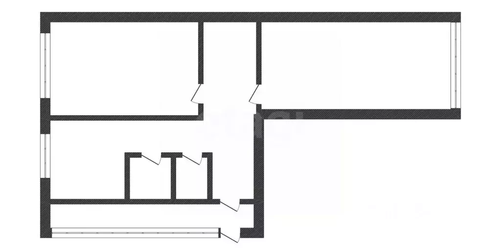 2-к кв. Курганская область, Курган ул. Зайцева, 85 (45.8 м) - Фото 2