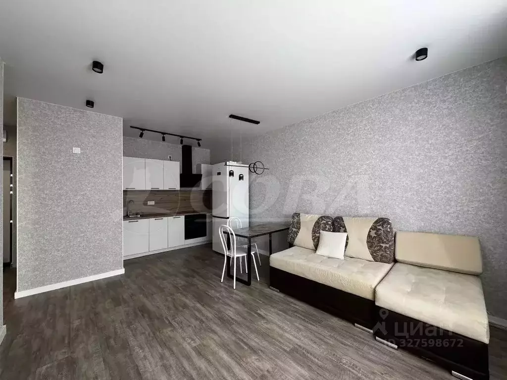 1-к кв. Тюменская область, Тюмень ул. Андрея Кореневского, 11 (40.5 м) - Фото 1