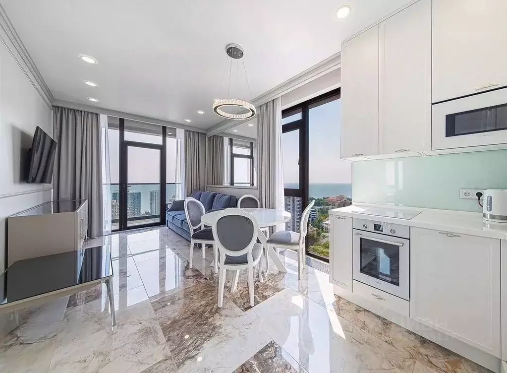 1-к кв. Краснодарский край, Сочи Светлана мкр, ул. Депутатская, 10Б/1 ... - Фото 2