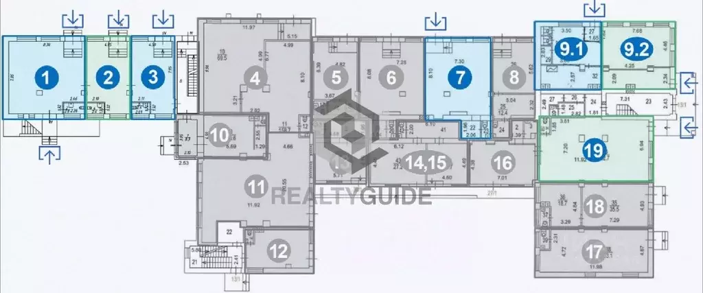 Торговая площадь в Москва Электродный проезд, 16 (40 м) - Фото 1