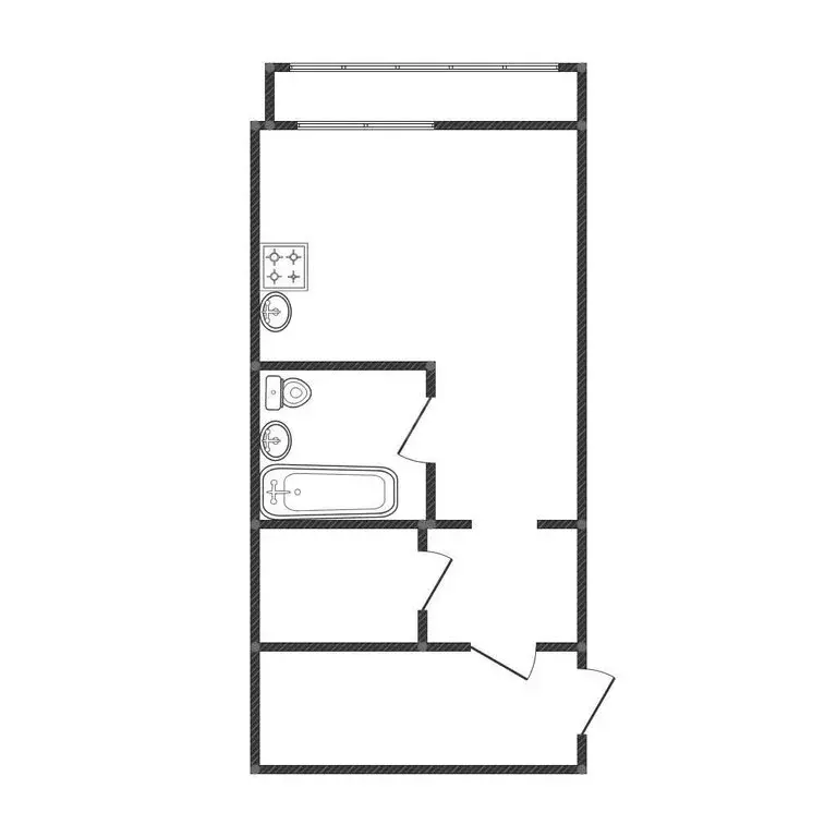 Квартира-студия: Тверь, улица Фрунзе, 2к2 (29 м) - Фото 1