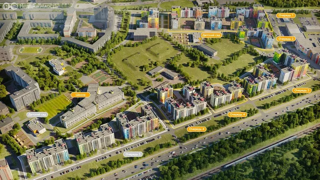 1-комнатная квартира: Гатчина, микрорайон Въезд, жилой комплекс IQ ... - Фото 2