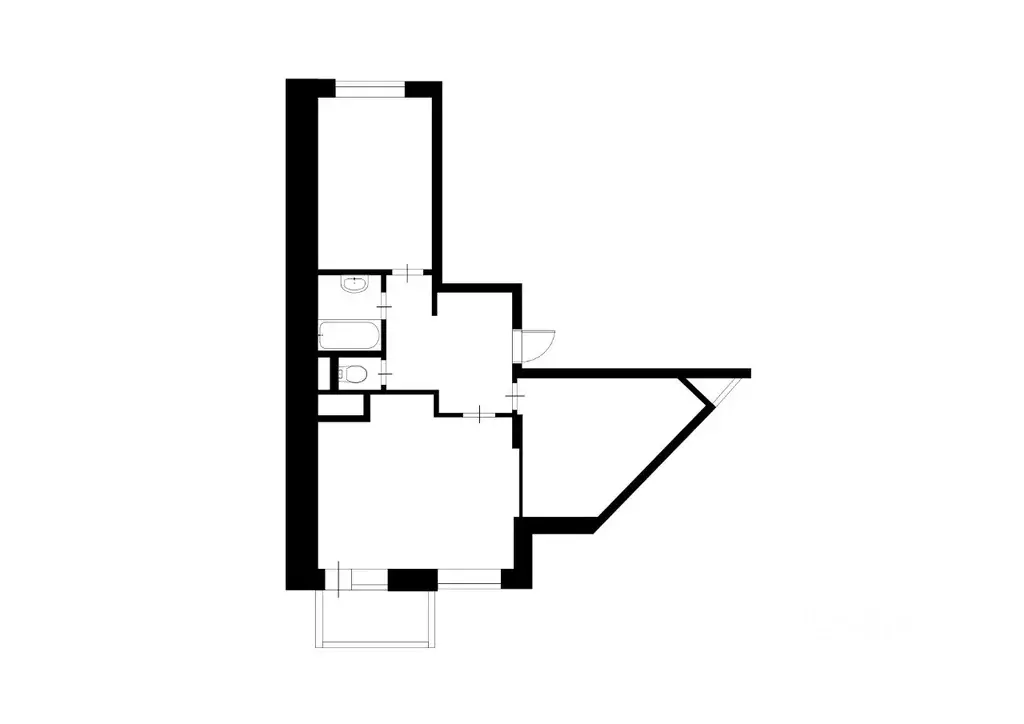 2-к кв. Татарстан, Казань ул. Нигматуллина, 5 (67.8 м) - Фото 2