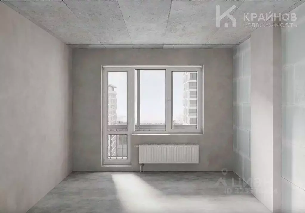 1-к кв. Воронежская область, Воронеж Острогожская ул., 156/2 (34.09 м) - Фото 2