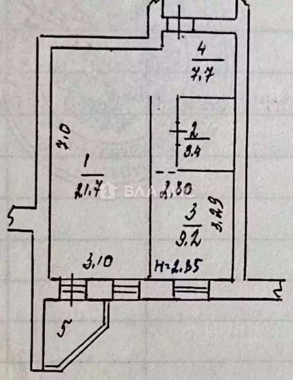 5-к кв. Карелия, Петрозаводск ул. Ровио, 4А (124.5 м) - Фото 2