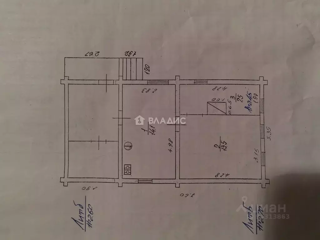 Дом в Владимирская область, Ковров ул. Суворова, 60 (40 м) - Фото 1