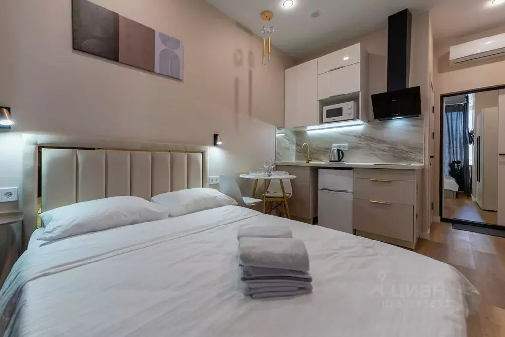 Студия Москва ул. Бутлерова, 7Б (15.0 м) - Фото 1