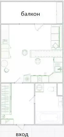 Продаётся квартира-студия, 29.9 м - Фото 1