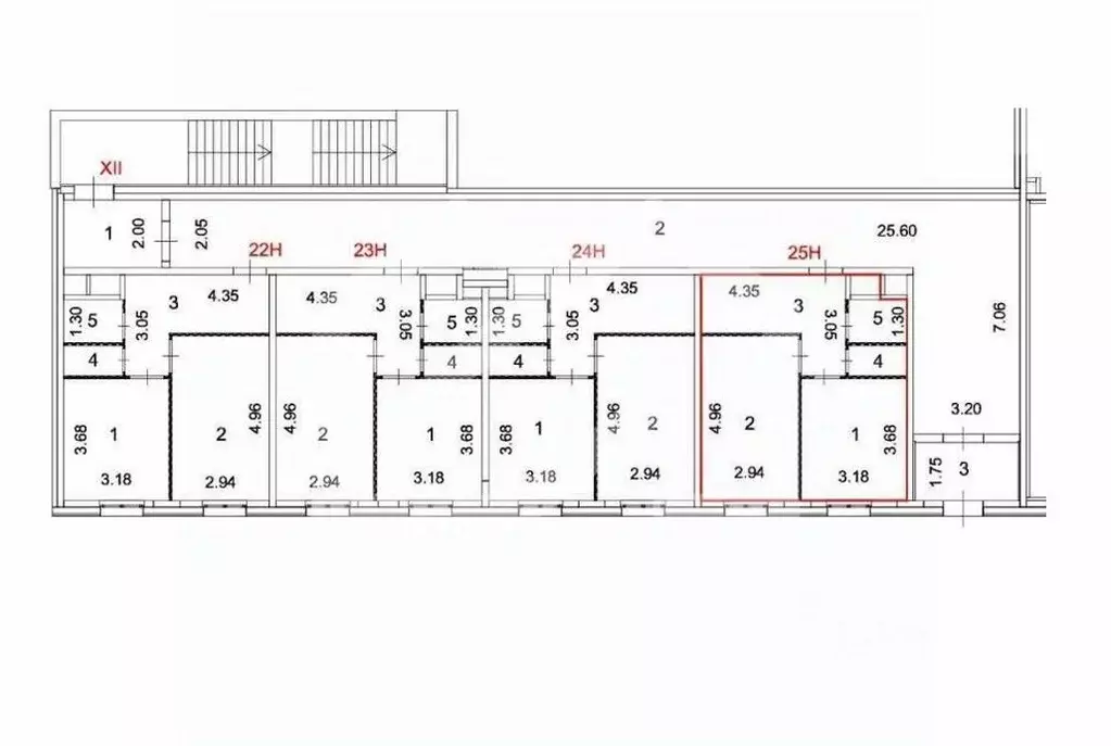 Помещение свободного назначения в Москва Краснобогатырская ул., 40 (42 ... - Фото 2