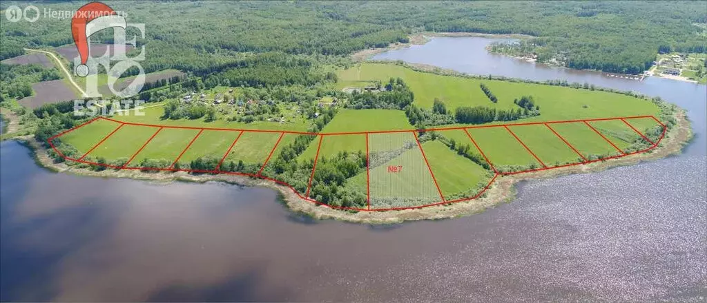 Участок в Ярославская область, Угличский муниципальный округ, деревня ... - Фото 1